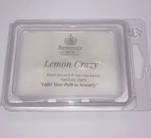 Serenity Wick- Lemon Crazy Wax melts