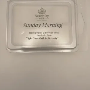 Serenity Wick- Sunday Morning Wax Melts